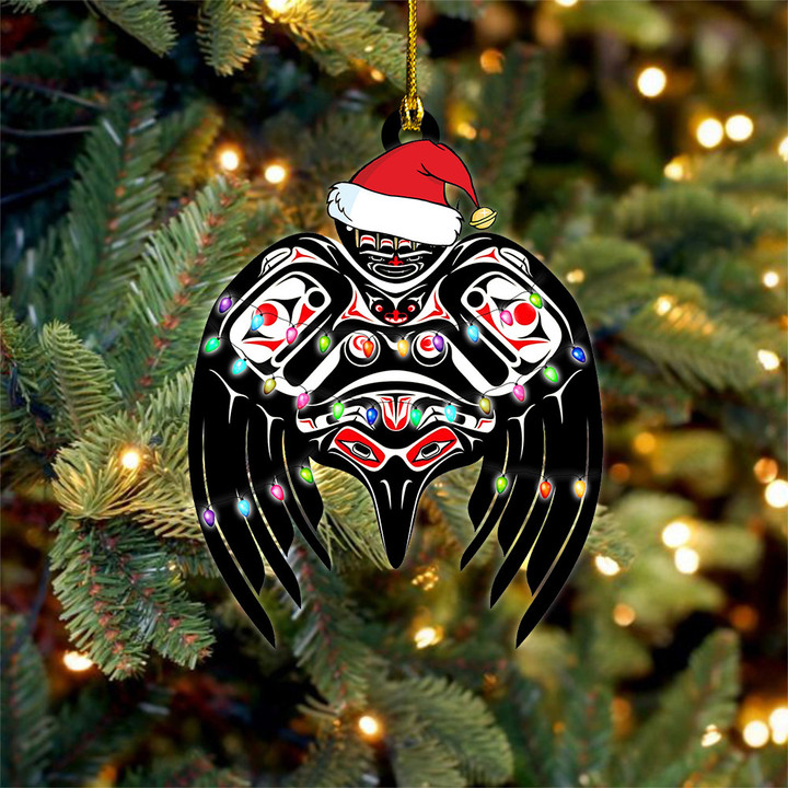 Haida Eagle Art Symbolism Northwest Coast Ornament 2023 Christmas Tree Decorations