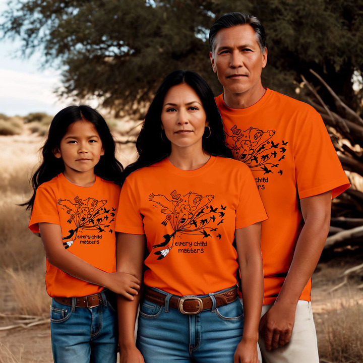 Every Child Matters Shirt Orange Shirt Day Awareness T-Shirt Orange For Residential Schools