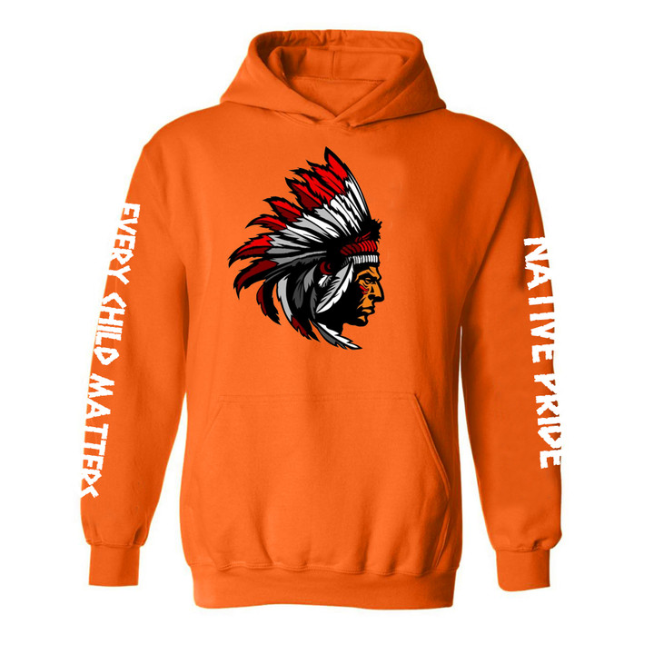 Every Child Matters Hoodie Native Pride Orange Shirt Day Awareness You Are Not Forgotten Hoodie