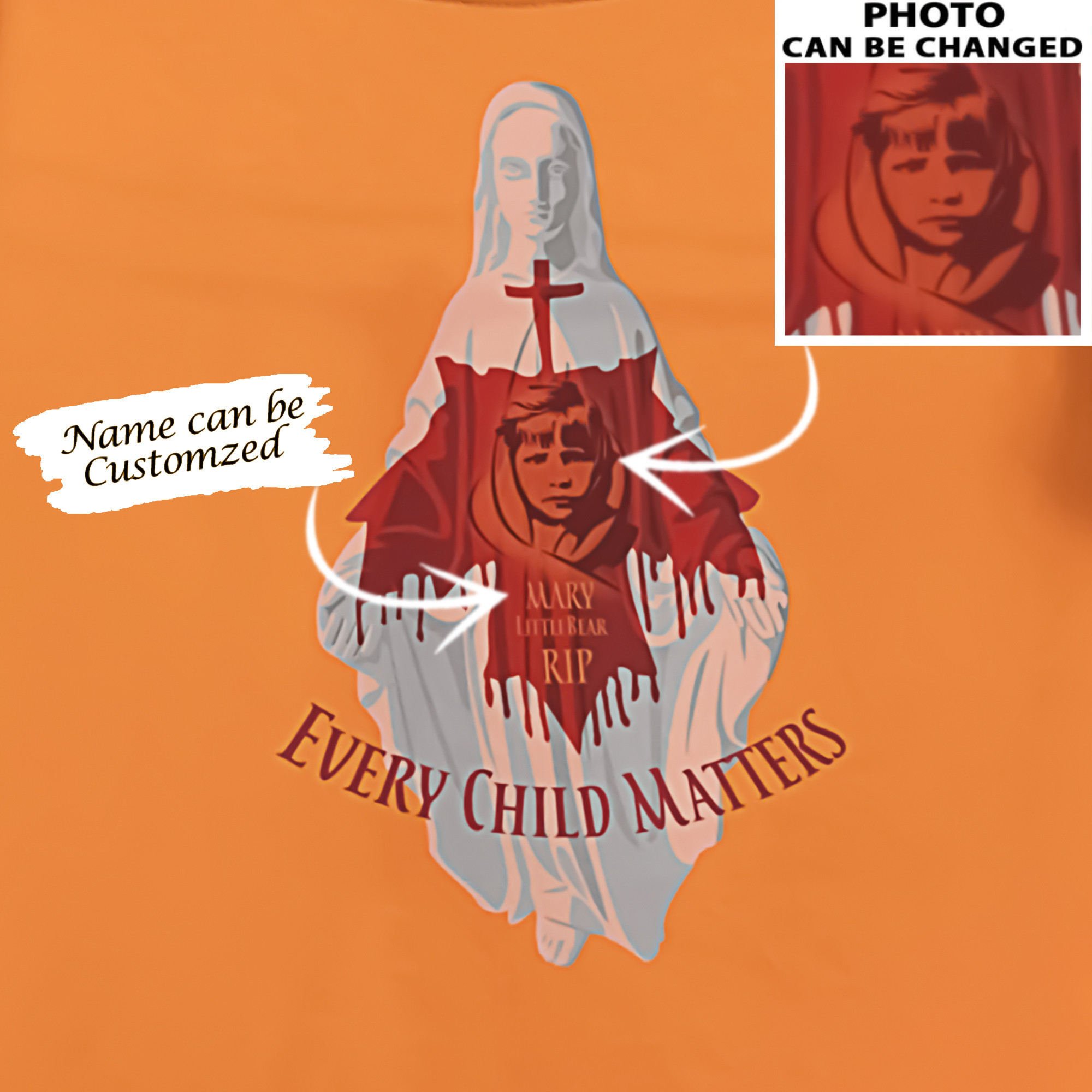 Personalized Every Child Matters Canada Shirt September 30 Orange Shir ...