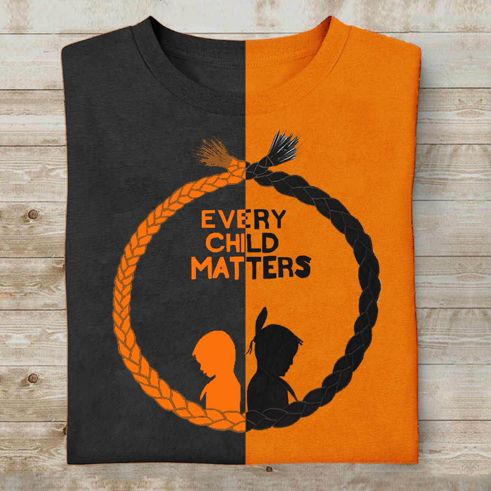 Orange Shirt Day T-Shirt Every Child Matters Canada Apparel Gifts For ...
