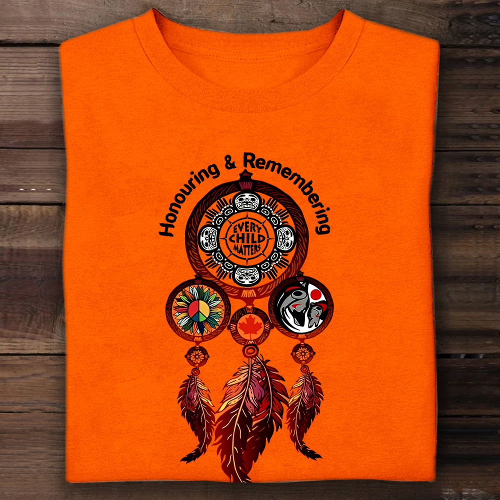 Orange Shirt Day 2023 T-Shirt Honouring And Remembering Every Child Ma ...