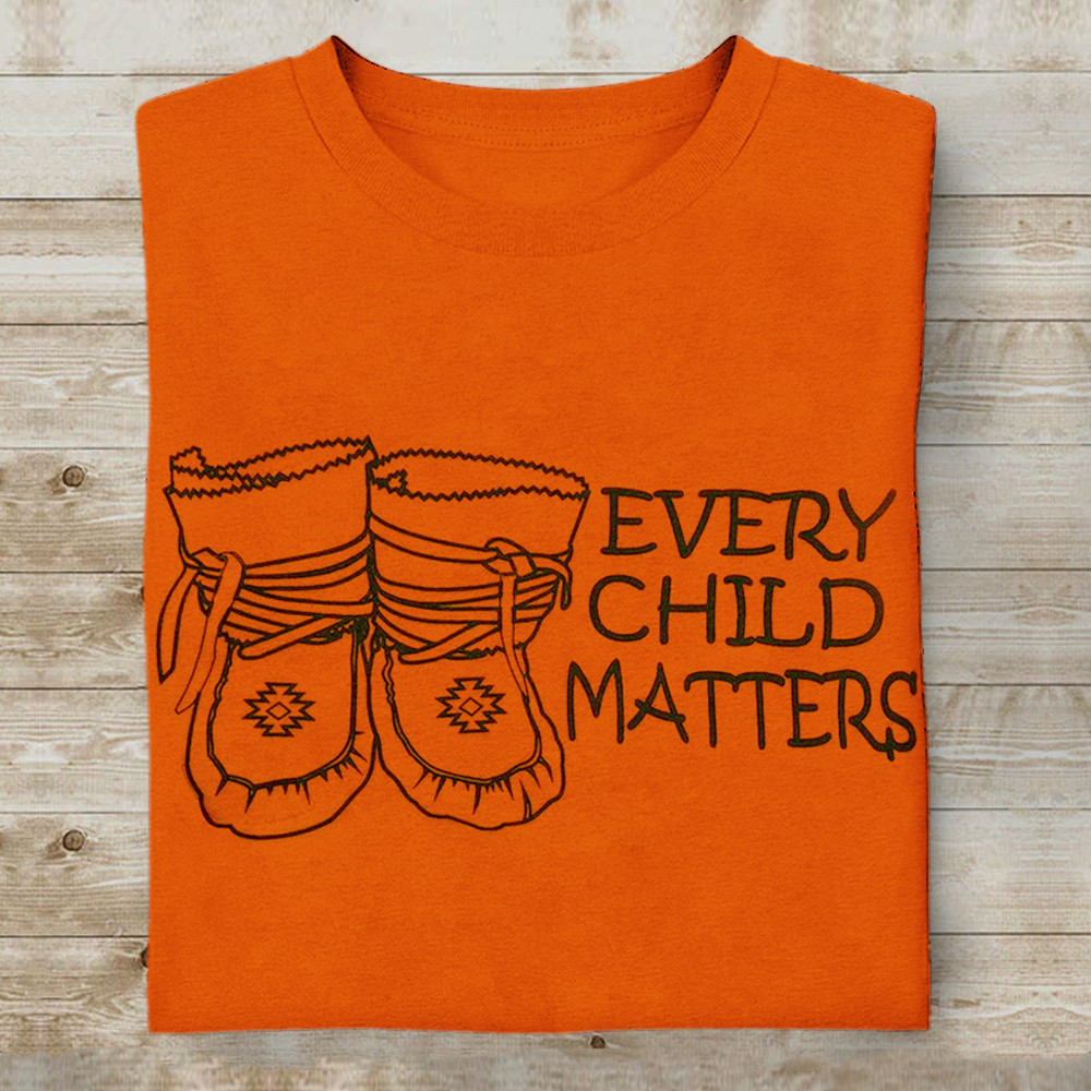Orange Shirt Day T-Shirt For Canadian Every Child Matters Shirt Gifts ...