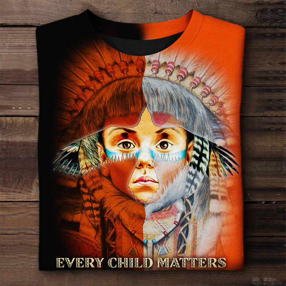 Every Child Matters Orange Shirt Day Canada Hoodie Native Pride Protec ...