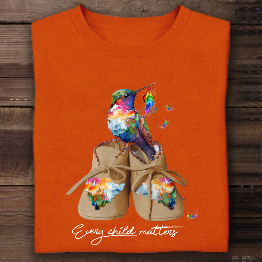 Every Child Matters Shirt Canada Orange Shirt Day Awareness Hummingbir ...