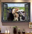 DD21005 Cow Canvas