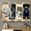 DD21005 Wolves Canvas