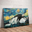 Huskies Canvas
