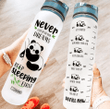 Panda Water Tracker Bottle