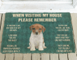 Jack Russell Terriers Doormat