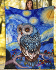 Owls Quilt Blanket 01