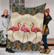 Flamingo Quilt Blanket 01