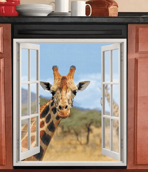 Giraffe Dishwasher Cover