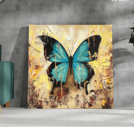Copy of DD21025 Butterfly Canvas