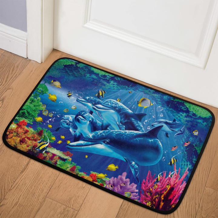 Dolphins Doormat