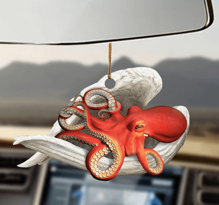 Octopus Ornament Car 01
