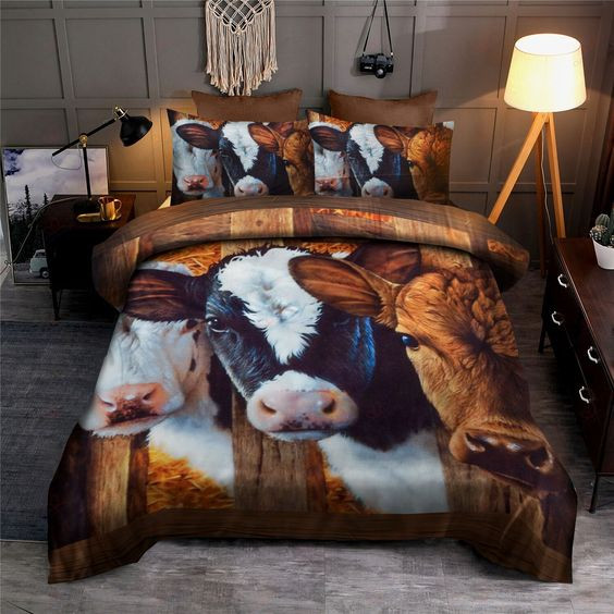 Cow Bedding 01