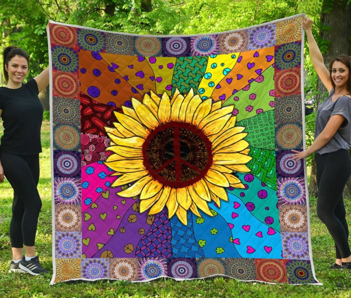 Hippie Quilt Blanket 01