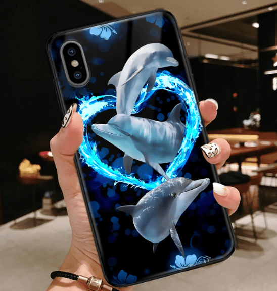 Dolphin phone case 01