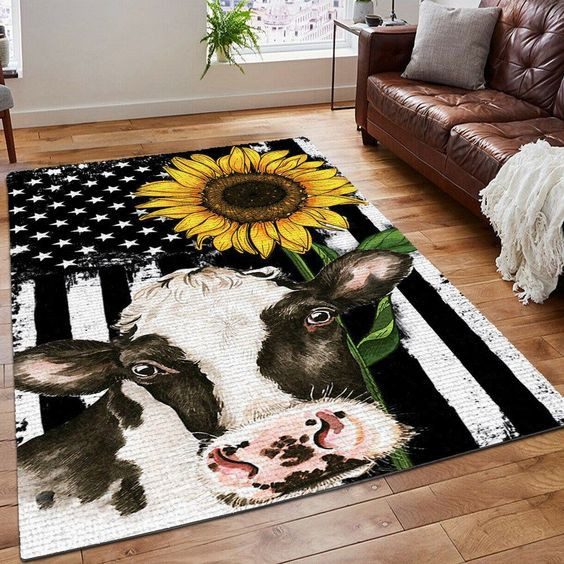 Cow Rug