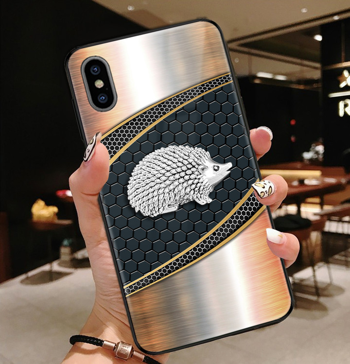 Hedgehogs phone case 02
