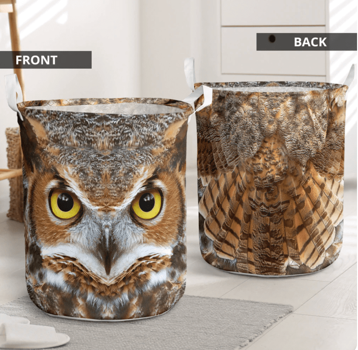 Owl Laundry Basket