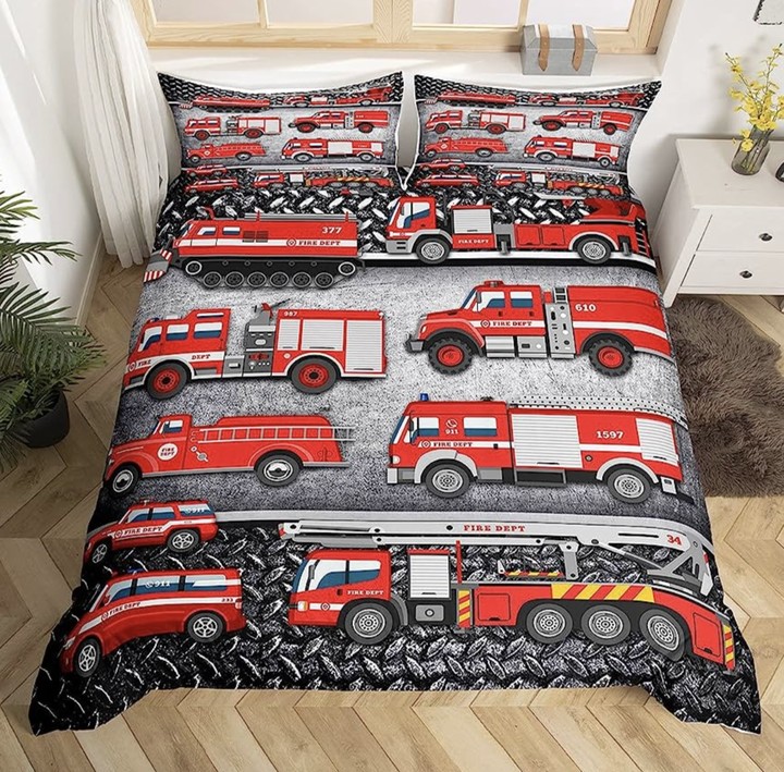 fire engines Bedding