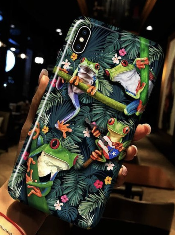 Frog phone case 02