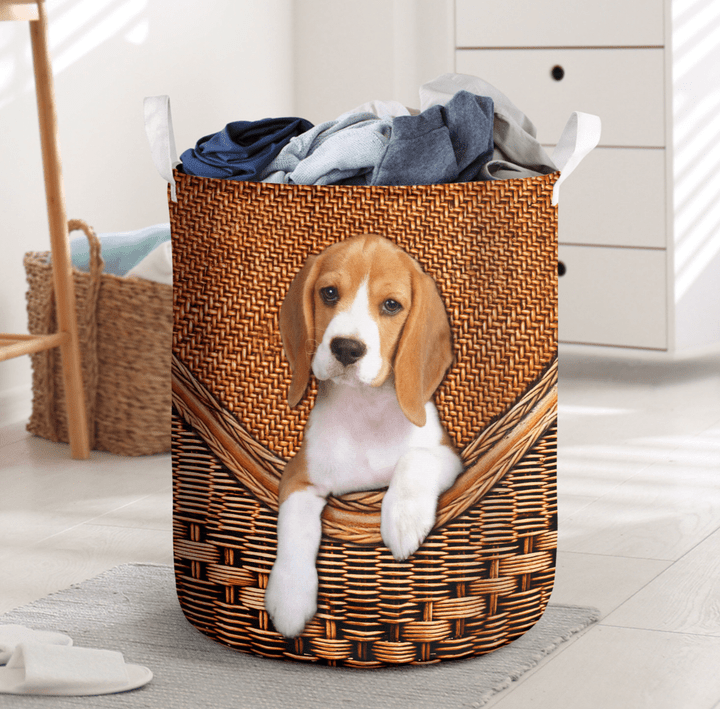 Beagle Laundry Basket