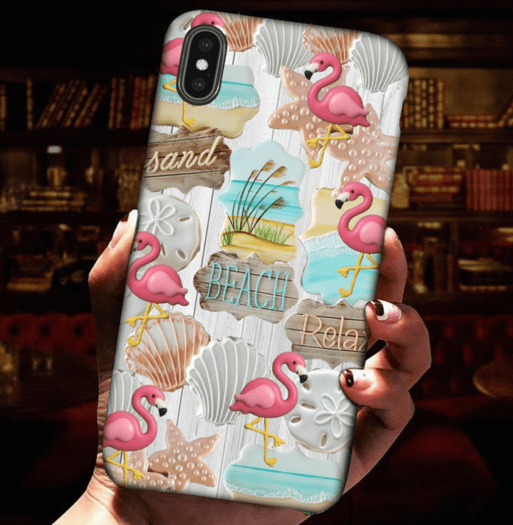 Flamingo phone case 02