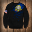Idaho State Flag Sweatshirt Idaho State - American Flag Logo Sweater Christmas Gift For Him