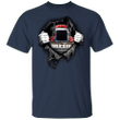Blood Inside Me Trucker Shirt Gifts For Truck Drivers