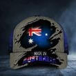 Made In Australia Hat Old Retro Australian Flag Baseball Cap Unique Patriotic Gift