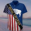 Wyoming Hawaiian Shirt Dual Citizen American Flag State Of Wyoming Clothing Patriotic