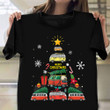Camper Christmas Tree T-Shirt Family Xmas Shirts Gifts For Camping Lovers