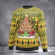 Rugby Ball Christmas Tree Sweatshirt Merry Christmas Sweatshirt Gifts For Football Lovers