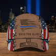 Thin Blue Line Back The Blue Hat 1776 'Merica USA Flag Honor Police Law Enforcement Merch