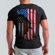 Thin Red Line American Flag Shirt US Military Pride Clothes Gifts For Soldiers