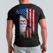 Iowa Flag And American Flag Shirt Patriotic 4Th Of July Iowa State Tee Shirts Gift