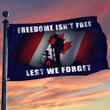 Canadian Soldier Poppy Freedom Isn't Free Lest We Forget Flag Veteran Day Ideas Patriotic Flag