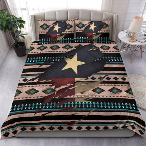 Texas Flag Bedding Set Ethnic Design Patriotic Bedding Set Gifts For Brother In Law