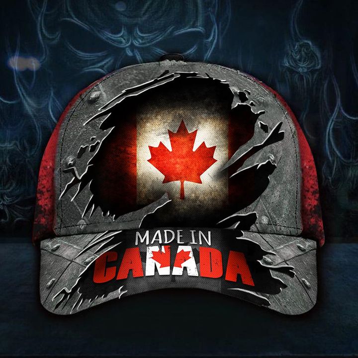 Made In Canada Canadian Flag Vintage Hat Old Retro Patriotic Proud Being Canadian Merch