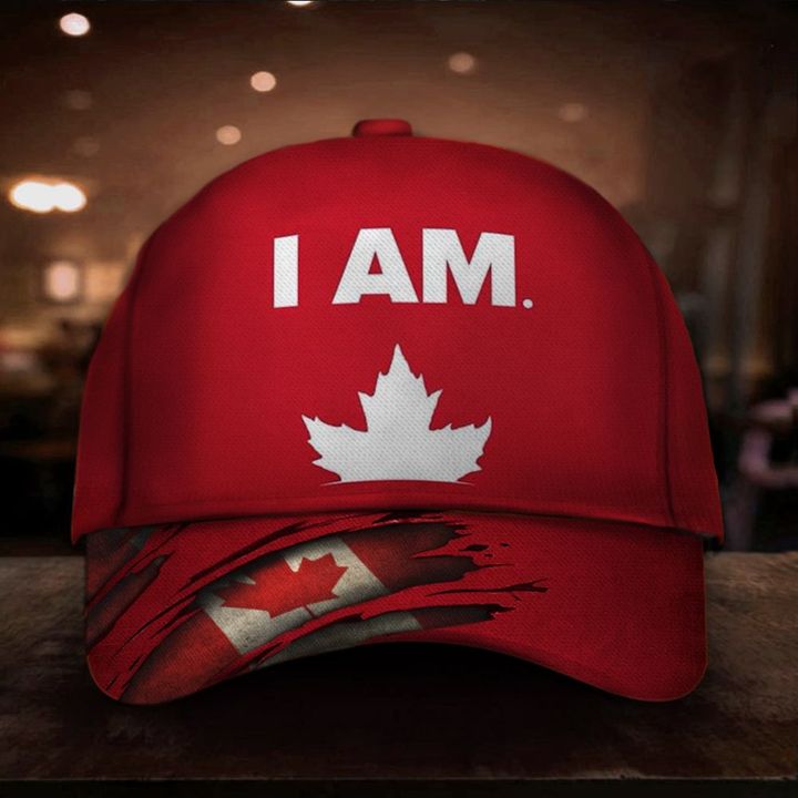 I Am Canadian Hat Patriotic Canada Flag Baseball Cap Ideas For Men Women Patriots