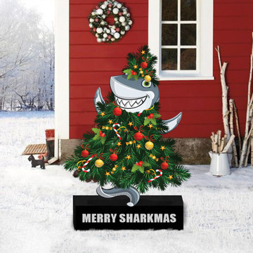 Pug Xmas Tree Merry Christmas Yard Sign Outdoor Xmas Decorations Chris -  PrideearthDesign