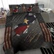 Texas Bedding Set Comforter Vintage Old Retro Patriotic Texas State Merch Queen Bed Set