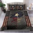 Texas Bedding Set American Flag Comforter Patriotic State Texas Merchandise Gift For Patrotic