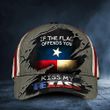 If You Flag Offends You Kiss My Texass Cap USA Texas Flag Vintage Hat Texas Merchandise