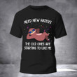 Sloth Need New Haters The Old Ones Are Staring Like Me Shirt Funny Sarcastic T-Shirt Sayings