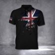 United Kingdom Polo Shirt Patriotic American Flag T-Shirt Patriotic British Gift