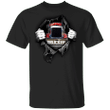 Blood Inside Me Trucker Shirt Gifts For Truck Drivers